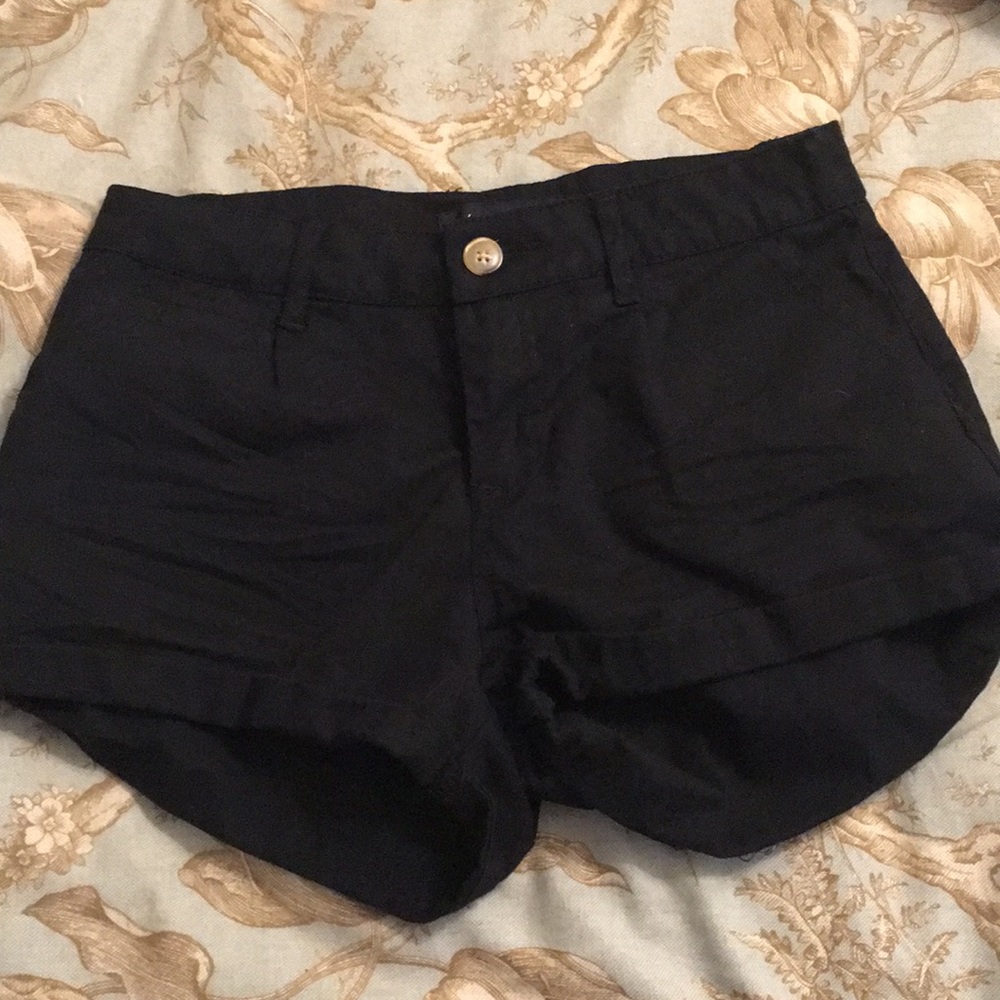 Black shorts
